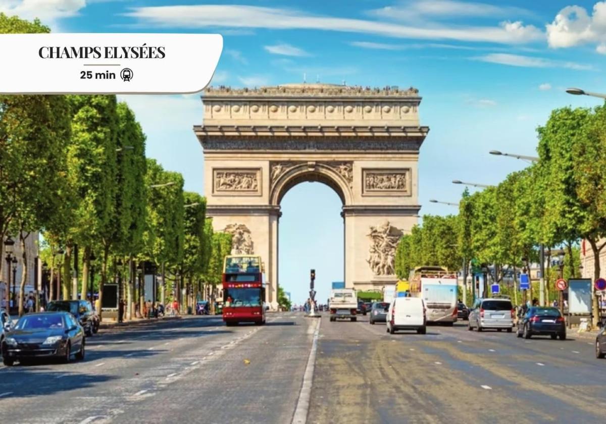 Loft D'exception Coeur De 4br 12p Parigi